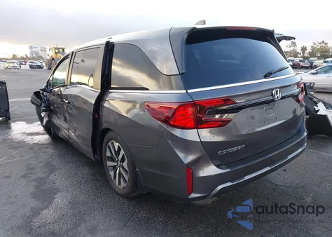 2025 Honda Odyssey Ex-L from USA, damaged, VIN 5FNRL6H64SB038684